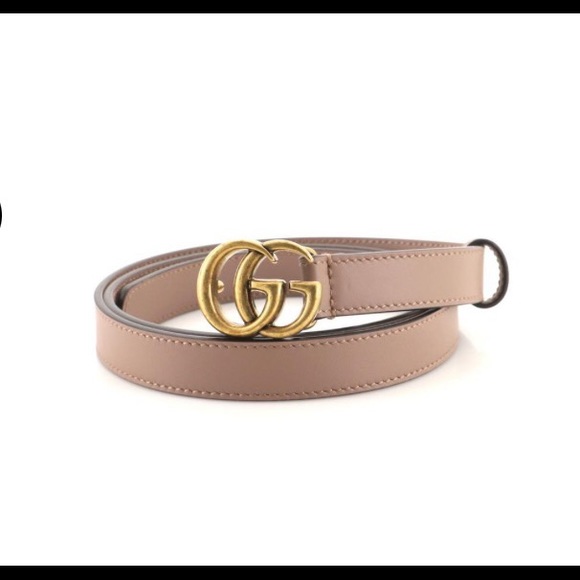 cintura gucci rosa piccola